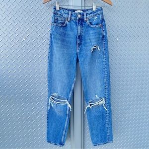 Zara mom jeans